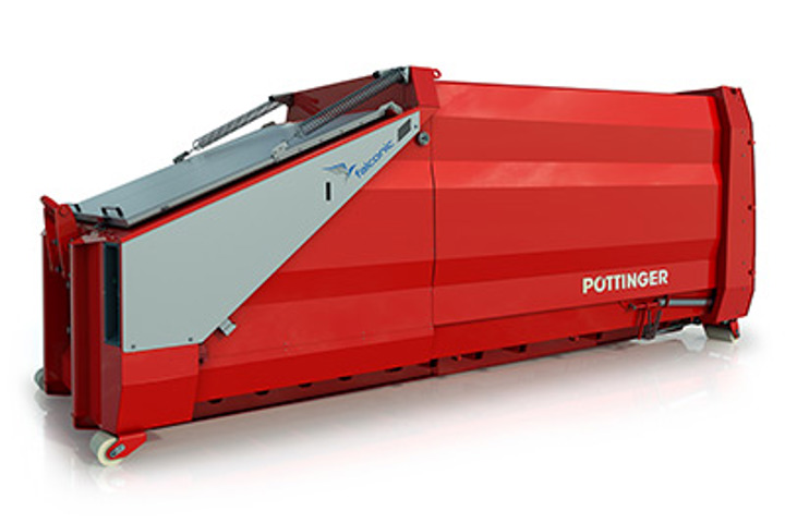 Innovative Presstechnik für großvolumige Wertstoffe